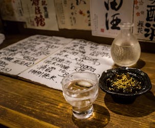 Osaka Sake tasting tour in Umeda